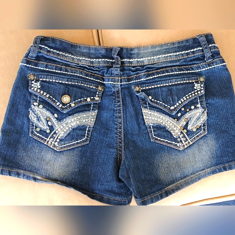 Apollo stretch Denim Shorts - 9